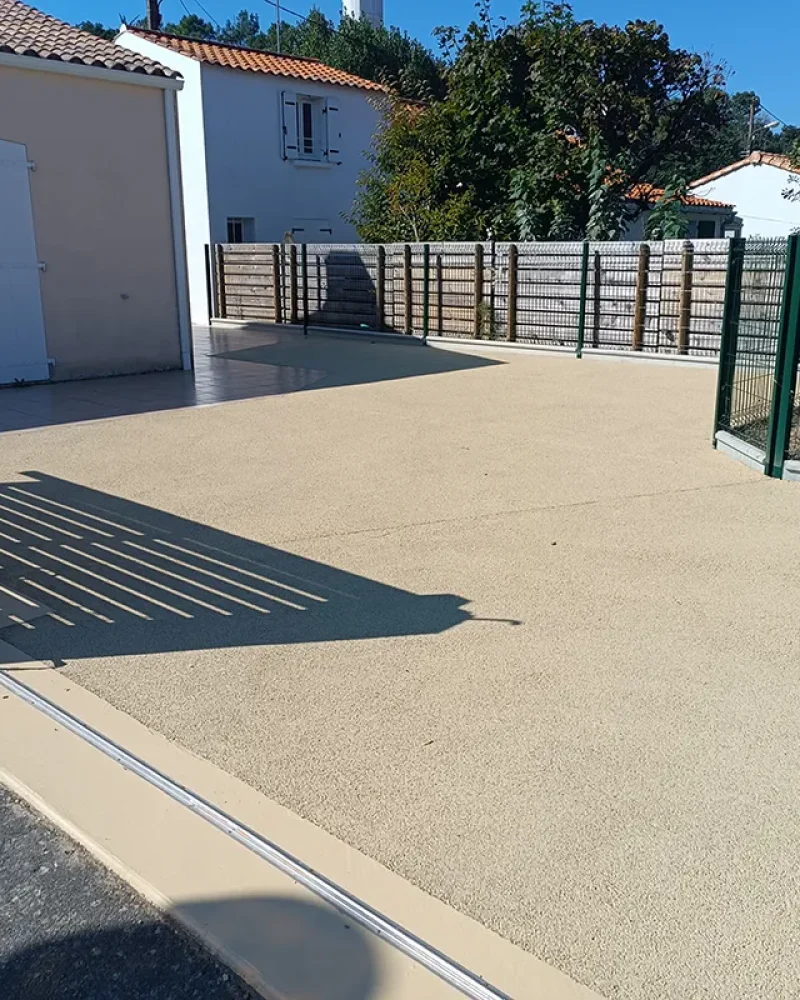 AMENAGEMENT EXTERIEUR-REVETEMENT DE SOL-Béton poreux