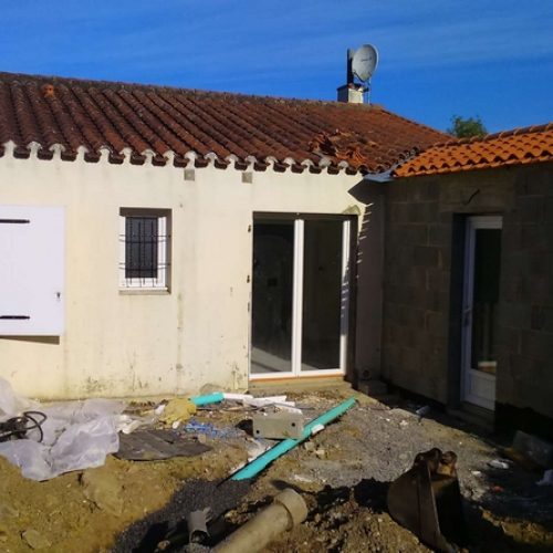 Réalisation d'une rénovation par PALVADEAU CONSTRUCTIONS, maçonnerie à Saint-Jean-de-Monts et en Vendée