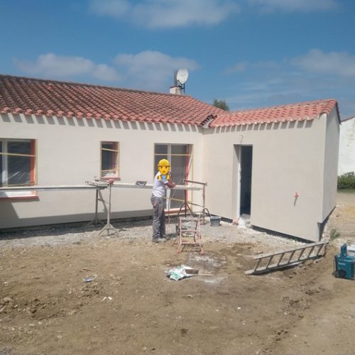Réalisation d'une rénovation par PALVADEAU CONSTRUCTIONS, maçonnerie à Saint-Jean-de-Monts et en Vendée