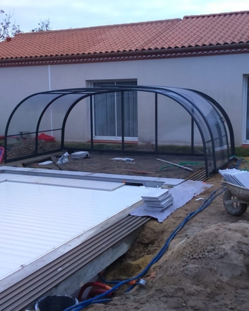 Réalisation d'une piscine par PALVADEAU CONSTRUCTIONS, maçonnerie à Saint-Jean-de-Monts et en Vendée